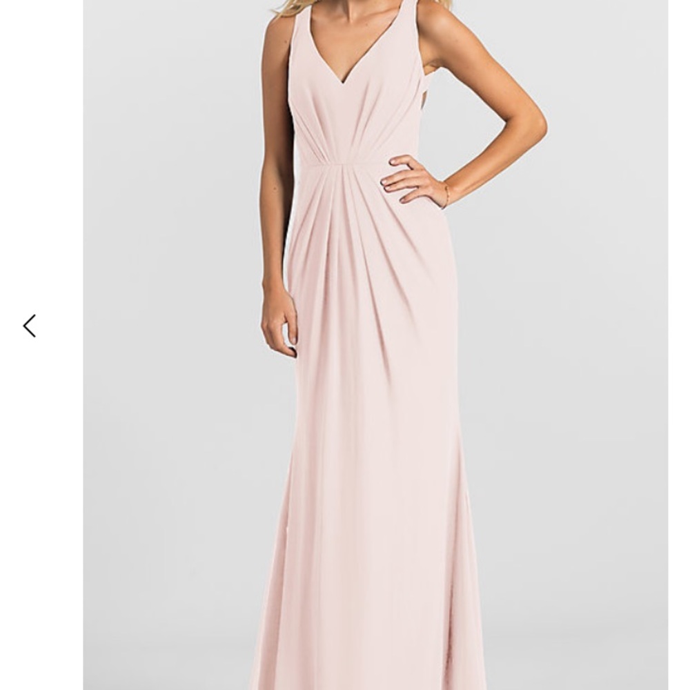 Hayley Paige Occasions 5651 Bridesmaid Dress blush
